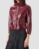 Akris punto Women's Crinkled Faux-Leather Jacket - 6