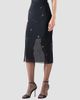 Akris punto Women's Diamond Dice Dot Pencil Midi Skirt - 5