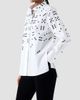 Akris punto Women's Dice Print Poplin Cotton Shirt - 6