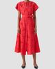 Akris punto Women's Eyelet Embroidered Cotton Midi Dress - 2