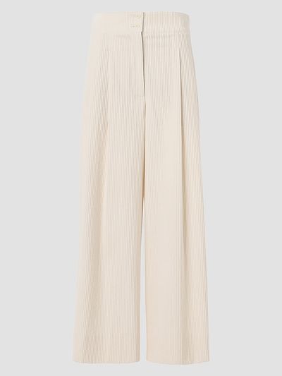 Akris punto Women's Federica Cotton Corduroy Crop Pants