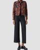 Akris punto Women's Floral Cotton-Blend Denim Moto Jacket - 2