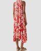 Akris punto Women's Floral Georgette Handkerchief Midi Dress - 3