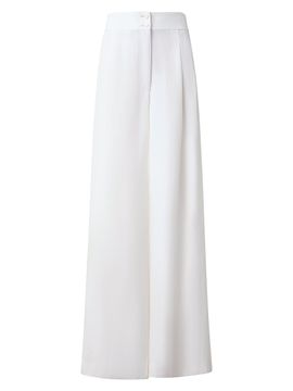 Akris punto Women's Florina Linen Wide-Leg Pants