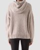 Akris punto Women's Fluffy Alpaca-Wool Knit Hoodie - 3
