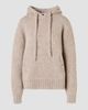 Akris punto Women's Fluffy Alpaca-Wool Knit Hoodie - 7