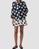 Akris punto Women's Fringed Polka Dot Jacquard Coat - 2