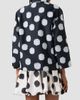 Akris punto Women's Fringed Polka Dot Jacquard Coat - 3