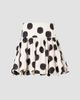 Akris punto Women's Fringed Polka Dot Jacquard Mini Skirt - 1