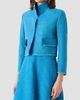 Akris punto Women's Fringed Silk Jacket - 6