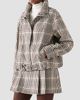 Akris punto Women's Houndstooth Tweed Wool-Blend Blouson Jacket - 6