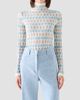 Akris punto Women's Intarsia Check Wool Sweater - 4