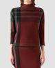 Akris punto Women's Jacquard Check Boxy Sweater - 4