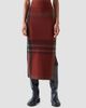Akris punto Women's Jacquard Check Tube Midi Skirt - 2