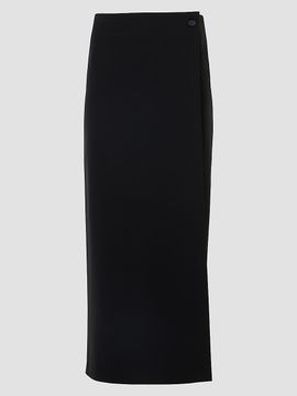 Akris punto Women's Jersey Wrap Midi Skirt