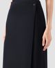Akris punto Women's Jersey Wrap Midi Skirt - 4