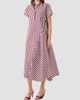 Akris punto Women's Kodak Striped Cotton Midi Shirtdress - 6