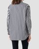 Akris punto Women's Kodak Striped Cotton Oversized Shirt - 3
