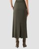 Akris punto Women's Lasercut Crêpe Drawstring Midi Skirt - 2