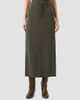 Akris punto Women's Lasercut Crêpe Drawstring Midi Skirt - 3