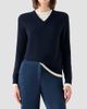 Akris punto Women's Layered Wool-Cashmere Sweater - 4