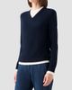 Akris punto Women's Layered Wool-Cashmere Sweater - 6
