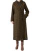 Akris punto Women's Leopard Print Gabardine Maxi Trench Coat - 4