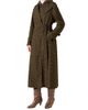 Akris punto Women's Leopard Print Gabardine Maxi Trench Coat - 5
