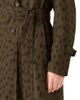 Akris punto Women's Leopard Print Gabardine Maxi Trench Coat - 7