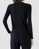 Akris punto Women's Merino Wool Crewneck Cardigan - 3