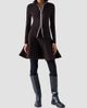 Akris punto Women's Merino Wool Knit Zip Cardigan - 2