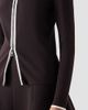 Akris punto Women's Merino Wool Knit Zip Cardigan - 5