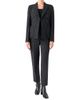 Akris punto Women's Metallic Pinstriped Crepe Blazer - 2