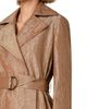 Akris punto Women's Metallica Crinkle Trench Coat - 6