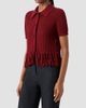 Akris punto Women's Net Cotton Fringe Shirt - 6