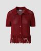 Akris punto Women's Net Cotton Fringe Shirt - 7