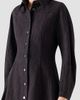 Akris punto Women's Panel Winter Denim Shirtdress - 5