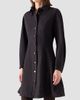 Akris punto Women's Panel Winter Denim Shirtdress - 6