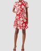 Akris punto Women's Paper-Cut Flower Print Cotton Mini Shirtdress - 2
