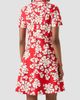 Akris punto Women's Paper-Cut Flower Print Cotton Mini Shirtdress - 3