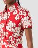 Akris punto Women's Paper-Cut Flower Print Cotton Mini Shirtdress - 5