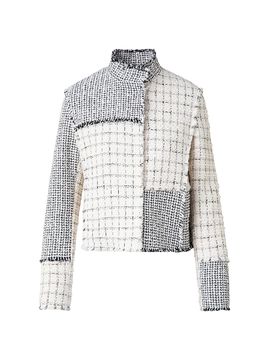 Akris punto Women's Patchwork Tweed Jacket
