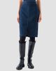 Akris punto Women's Pencil Winter Denim Midi Skirt - 2