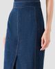 Akris punto Women's Pencil Winter Denim Midi Skirt - 4