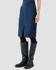 Akris punto Women's Pencil Winter Denim Midi Skirt - 5