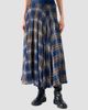 Akris punto Women's Plaid Lightweight Wool Blend Shelley Midi Skirt - 2