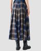 Akris punto Women's Plaid Lightweight Wool Blend Shelley Midi Skirt - 3