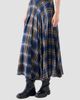 Akris punto Women's Plaid Lightweight Wool Blend Shelley Midi Skirt - 5