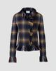 Akris punto Women's Plaid Tweed Wool-Blend Jacket - 7