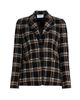 Akris punto Women's Plaid Wool Tricotine Tweed Blazer - 8